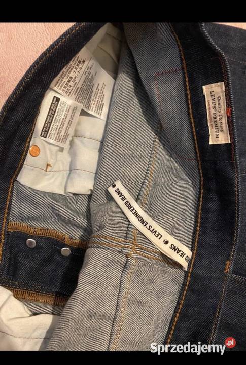 Levis 512 Slim Fit Taper W34 L34 Jeansy Super Łask