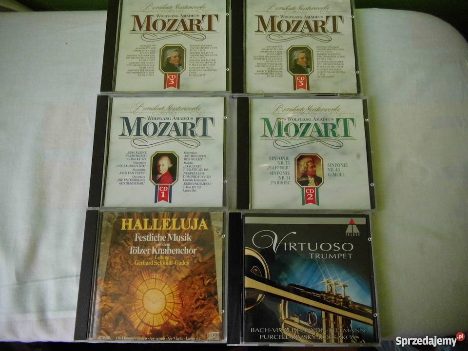 Muzyka klasycznapłyty CD sprzedam