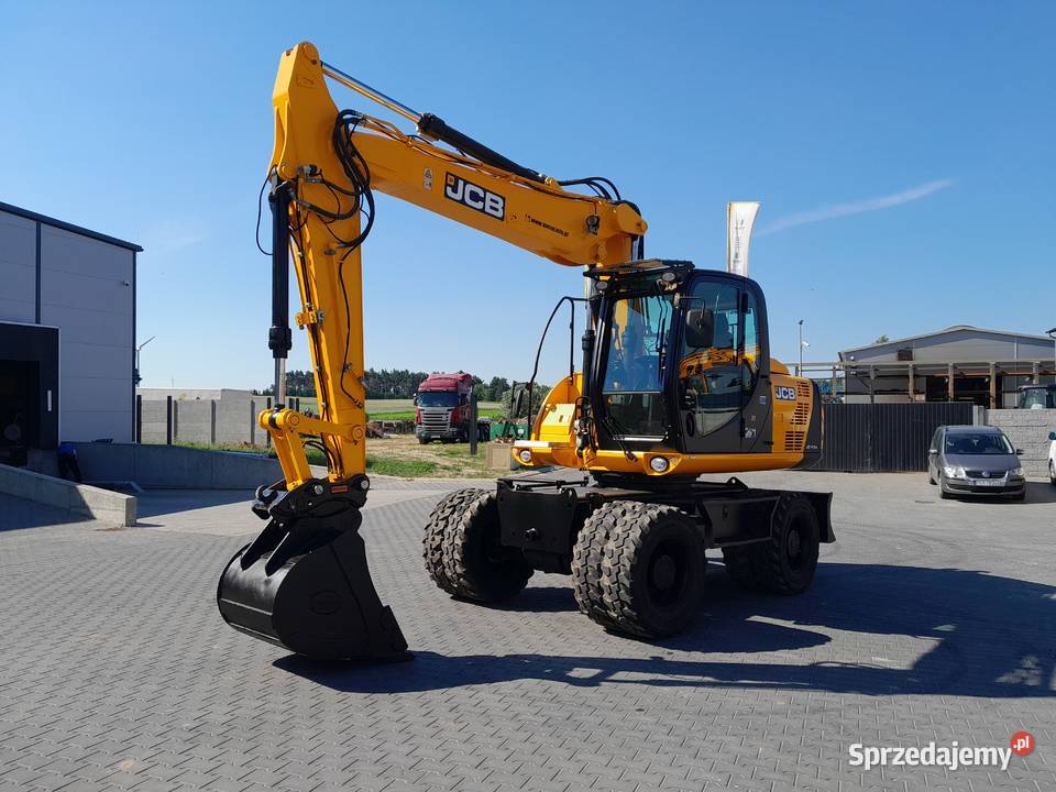 KOPARKA KOŁOWA 15 TON JCB JS15W CAT VOLVO wielkopolskie