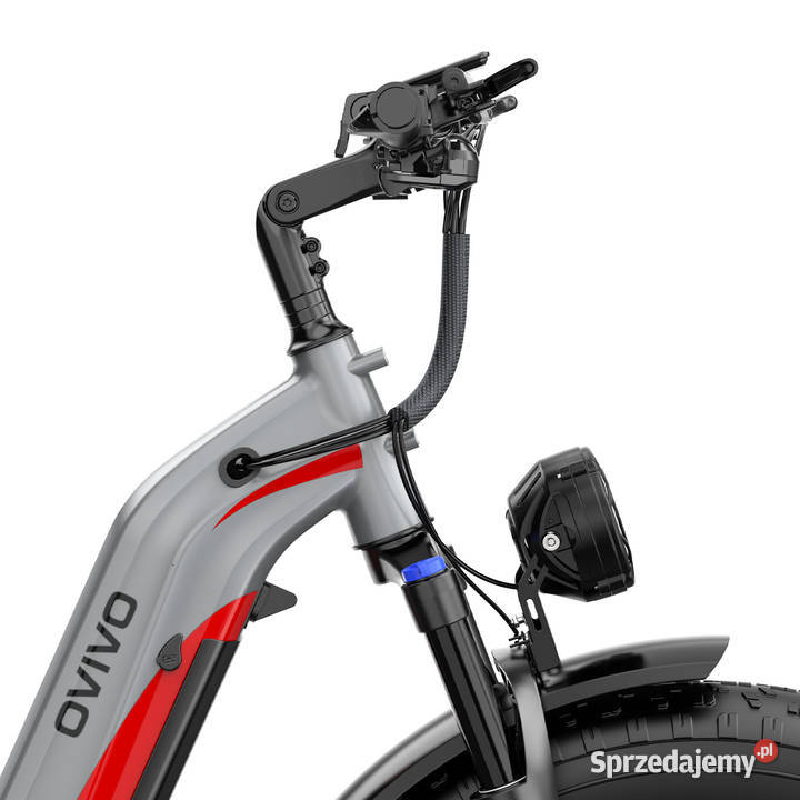 Rower elektryczny OVIVO V6 PRO szary silnik Tarnów sprzedam