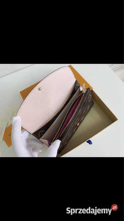 Portfel louis vuitton skóra canvas pudełko Galanteria i dodatki Łódź sprzedam