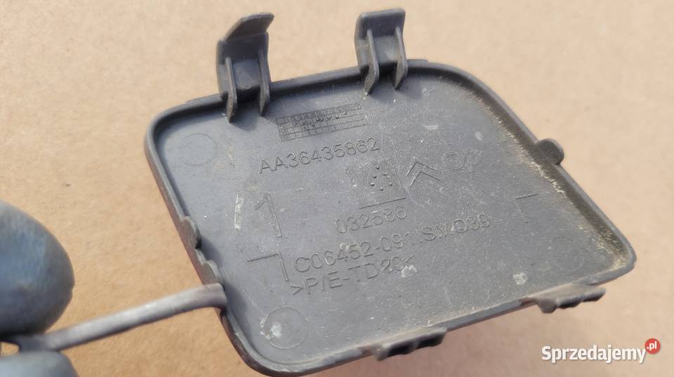 CITROEN C4 PICASSO II ZAŚLEPKA HAKA ZDERZAKA Ruda Śląska sprzedam