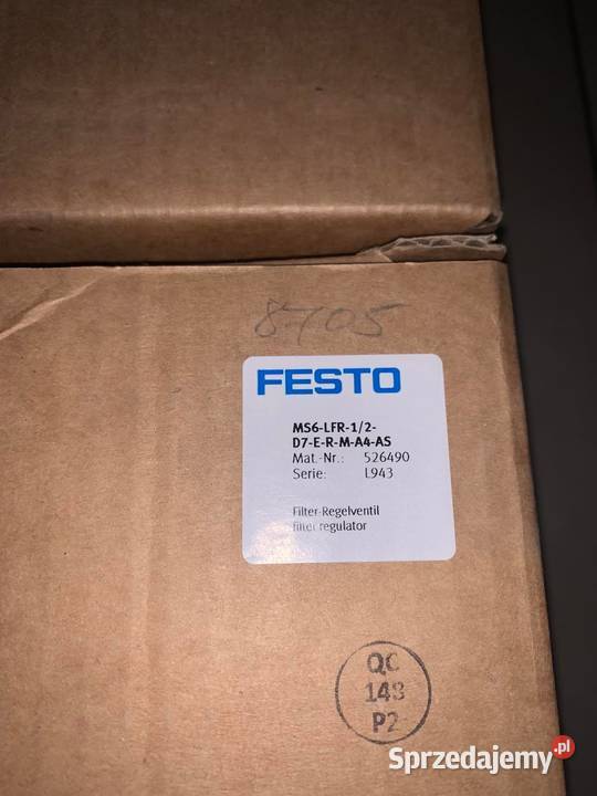 Filtr z regulatorem FESTO MS6 LFR 1 2 D7 E R M mazowieckie Warszawa