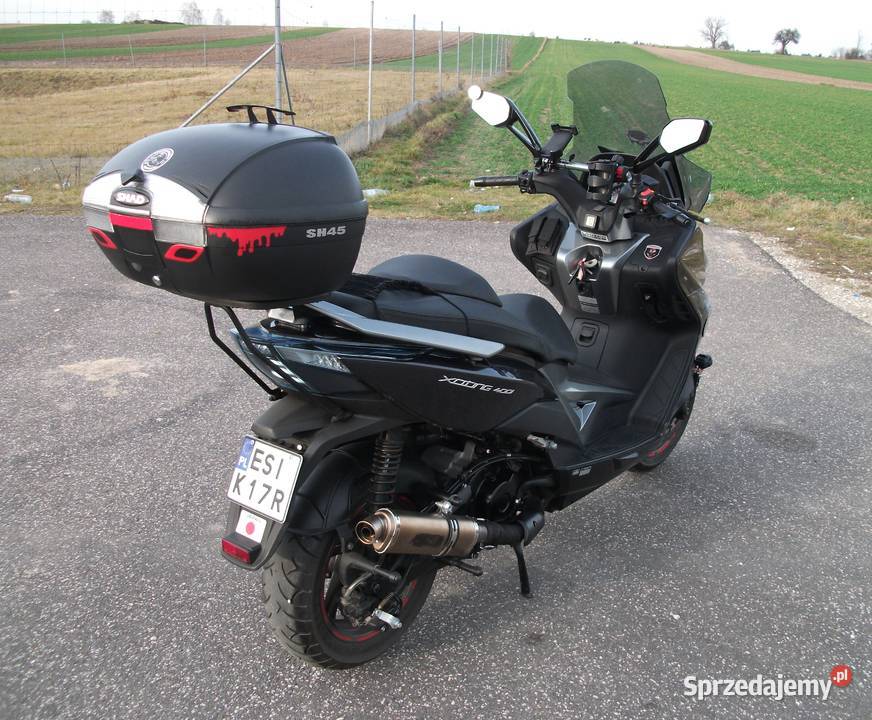 Kymco Xciting 400i 2015r Przebieg 18500 Stan skuter Kymco Sieradz