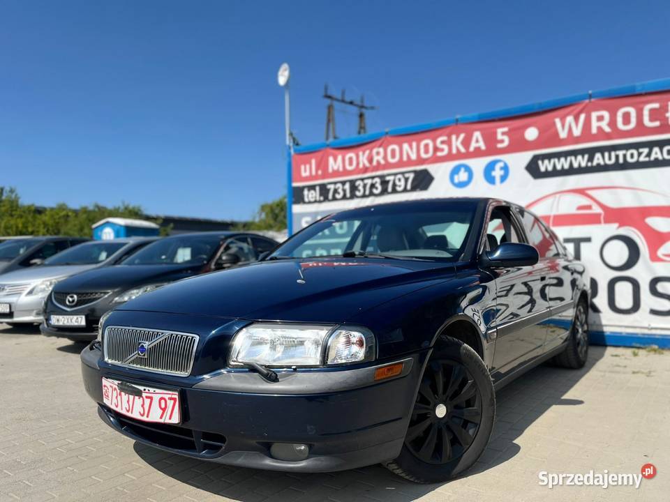 Volvo S80 20 Benzyna AUTOMAT Sedan Skory Zamiana dolnośląskie Wrocław