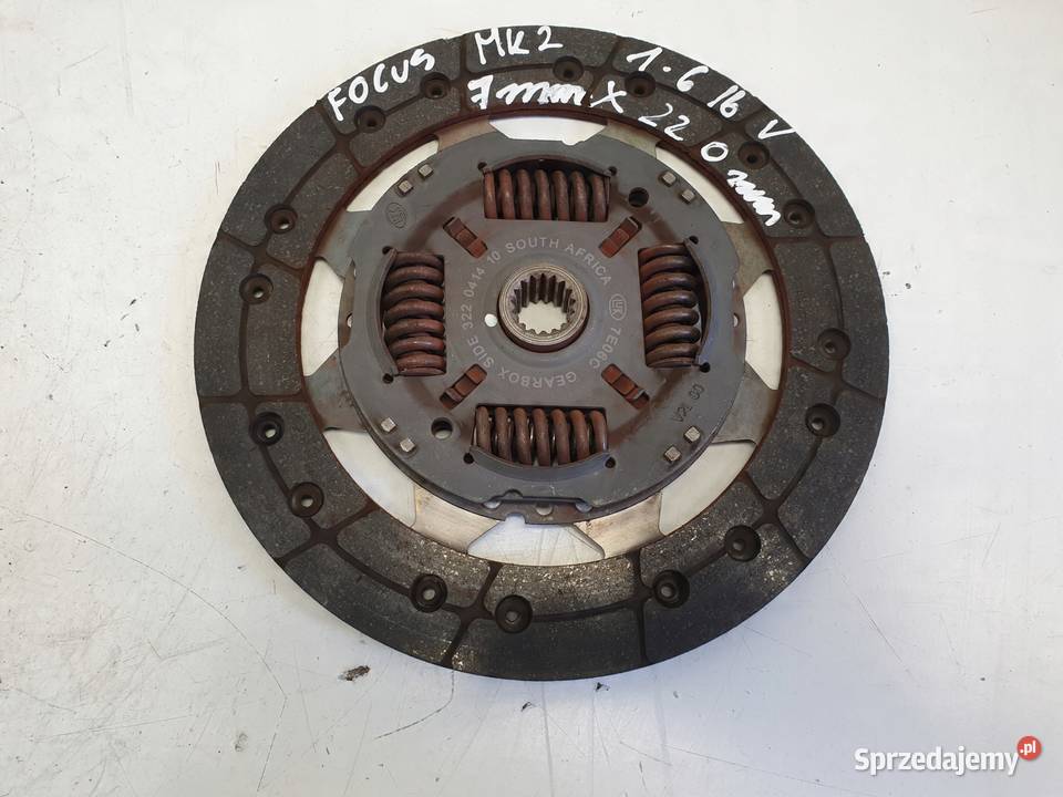 Ford Focus MK2 II 16 16V TARCZA DOCISK SPRZĘGŁO Sprzęgła i elementy Janów