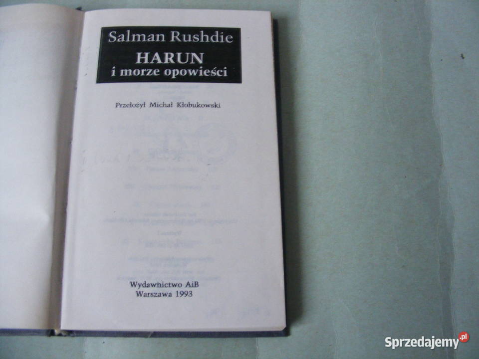 Brzeg Olshan Harun i morze opowieści Śmierć twarda Oborniki Śląskie