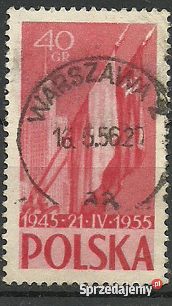 1955 Polska Fi 769 Mi 901 U (k6)