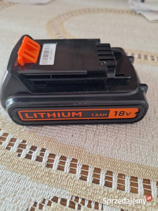 Akumulator do Black Decker 18V 15 Ah Pozostałe mazowieckie Warszawa