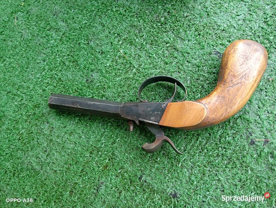 pistolet kapiszonowy podrozny