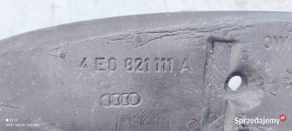 WYGŁUSZENIE BŁOTNIKA LEWE AUDI A3 D3 4E0821111A osobowe