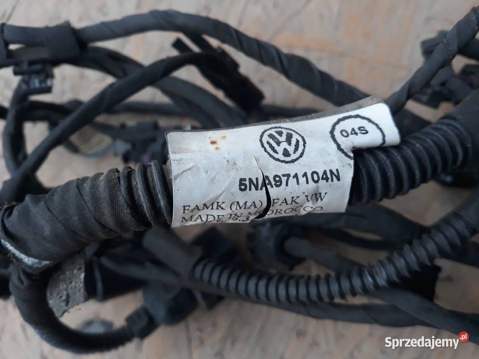 VW TIGUAN II WIĄZKA INSTALACJA 6XPDC TYŁ osobowe Międzychód