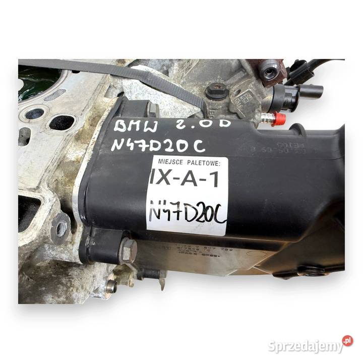 DÓŁ SILNIKA N47D20C BMW E90 E91 E92 E87 20 D Silniki kompletne