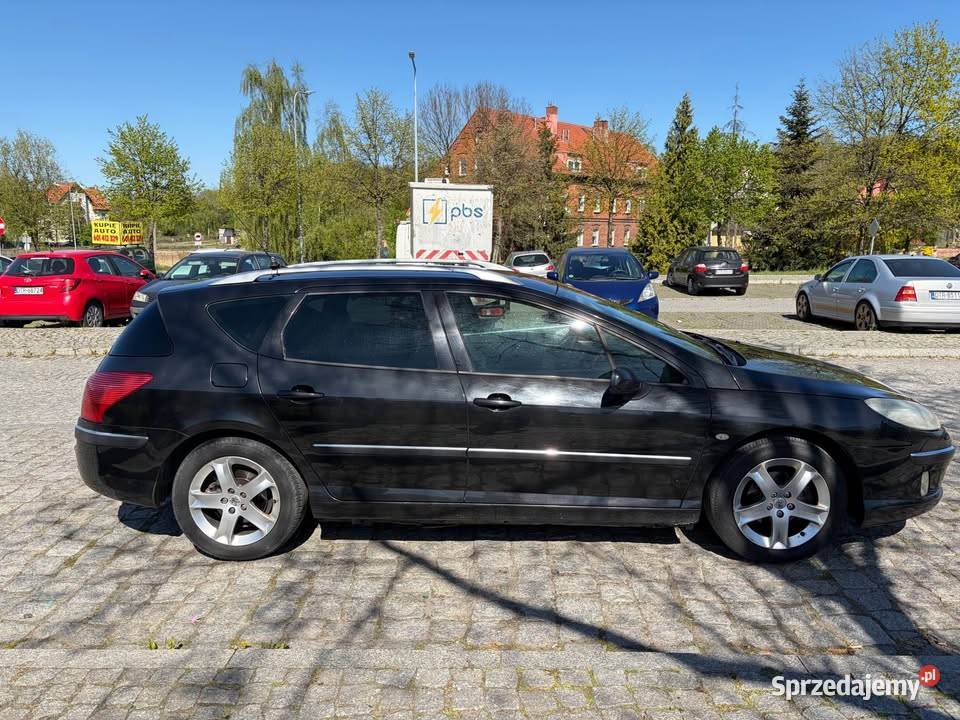 Peugeot 407 SW 20 HDI Diesel Bezwypadkowy szyberdach Trzebnica