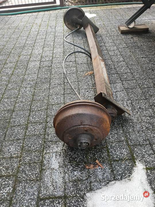 Oś hamowana do przyczepy N126e koła Pilchowice