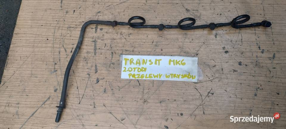 FORD TRANSIT MK6 20TDDI przelewy wtrysków Przewody wtryskowe Kielce sprzedam