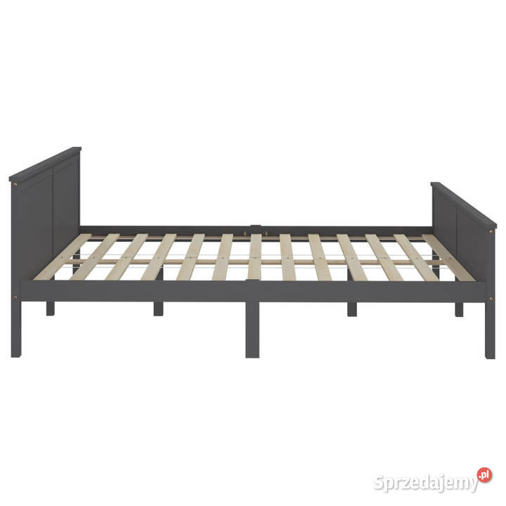 Rama łóżka szara lite drewno sosnowe 200 x 200 Warszawa sprzedam