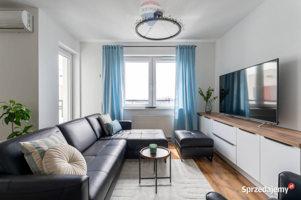 Apartament z panoramą Warszawy 87 m Mokotów Piętro 11 Warszawa