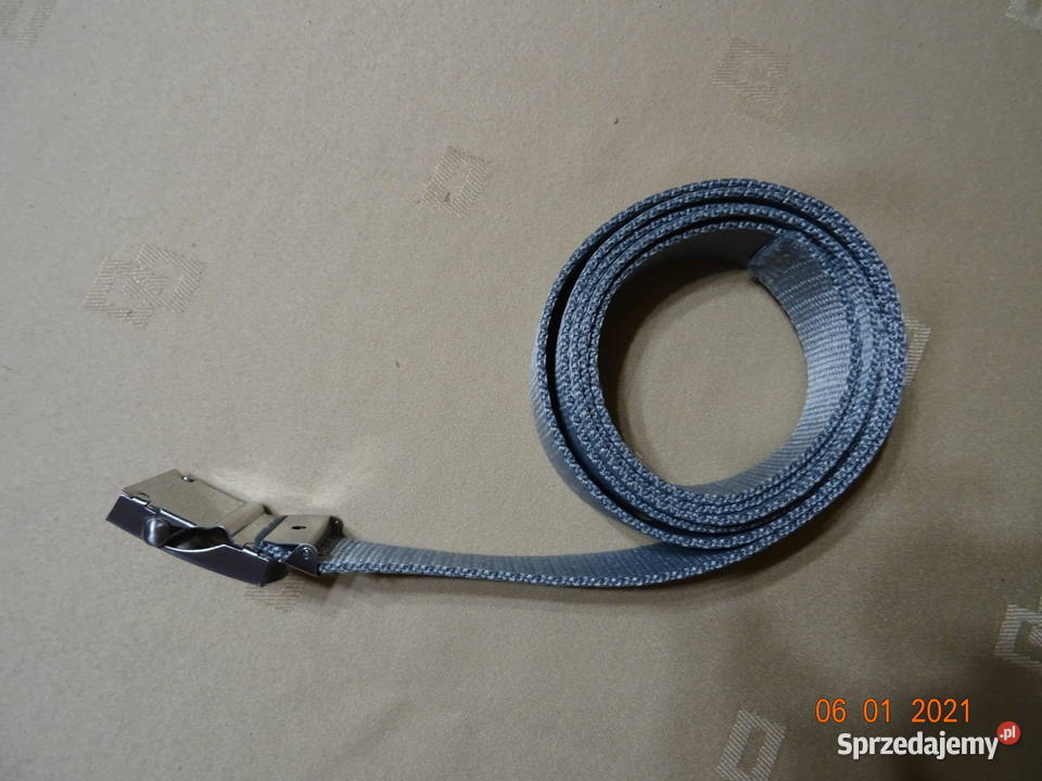 Pasek męski szary 162 Łódź