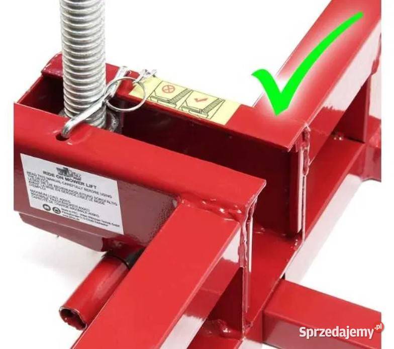 NOWY Podnośnik do kosiarki quada traktorka 400 Warszawa