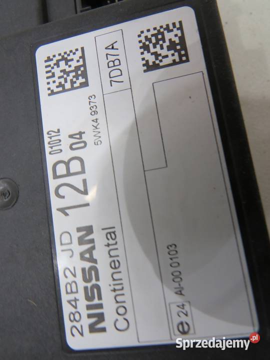 MODUŁ KOMFORTU QASHQAI J10 284B2JD12B lubelskie