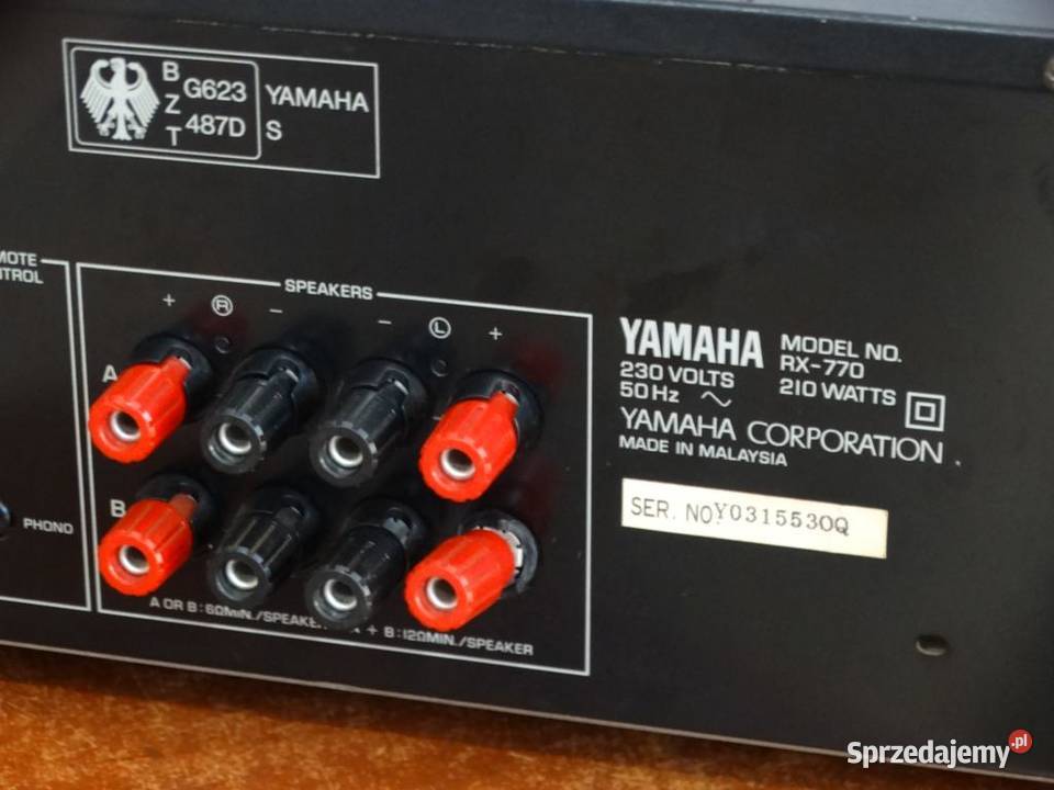 Amplituner Yamaha RX770 mocny i sprawny WYSYŁKA podkarpackie Jasło