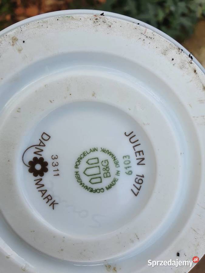 Copenhagen porcelain doniczka śląskie Myszków sprzedam