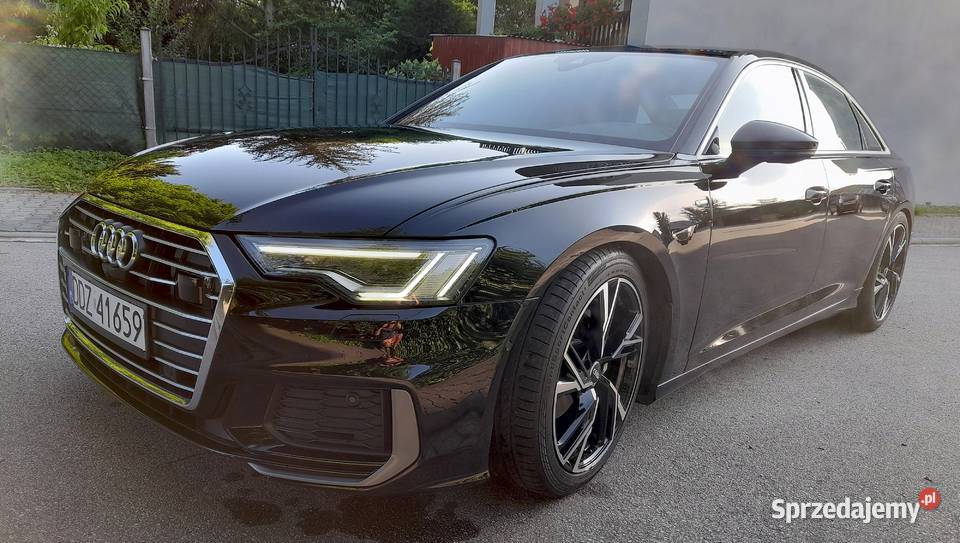 Audi A6 C8 40 TDI 204 Sedan 2xSline Matrix Led diesel Motoryzacja