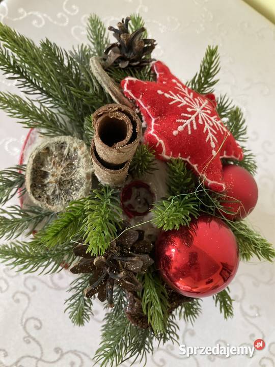 Stroik Na Boże Narodzenie Święta HandMade Boże Narodzenie Czerwionka-Leszczyny