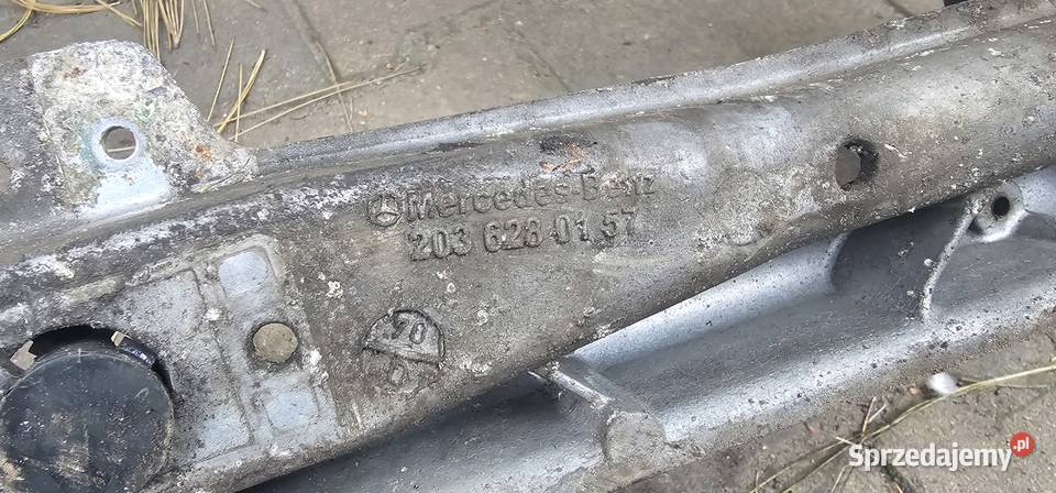 Wozek przod mercedes w203 coupe 2036280157 wielkopolskie Zbąszyń