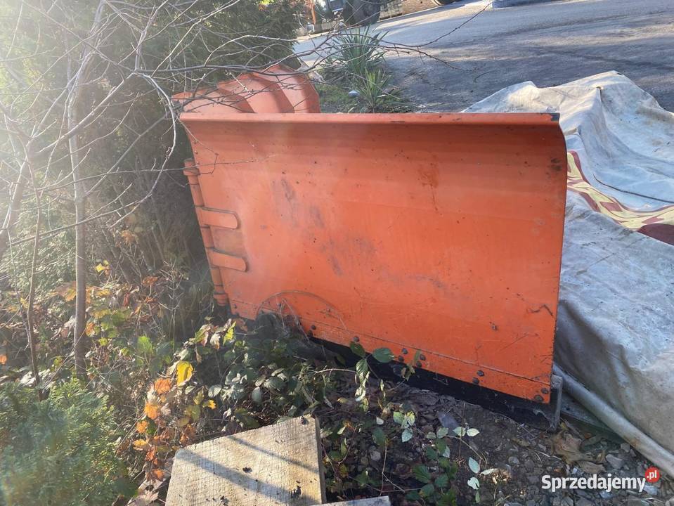 Pług do sniegu traktor koparko ładowarka Limanowa