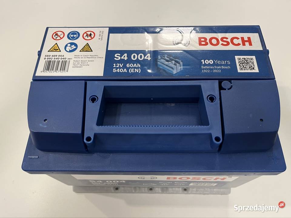 Akumulator 12V BOSCH S4 60Ah 540A GWARANCJA Reda