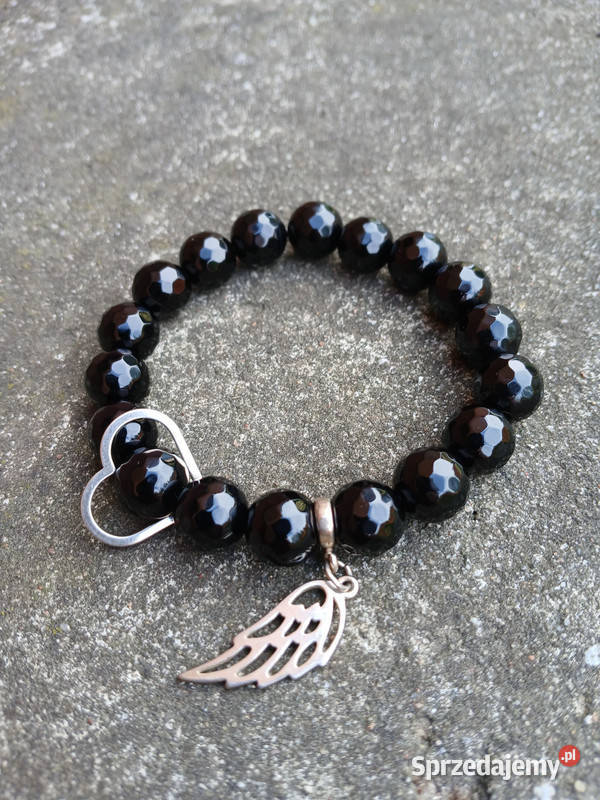 Bransoletka damska z Onyksu czarnego Kielce