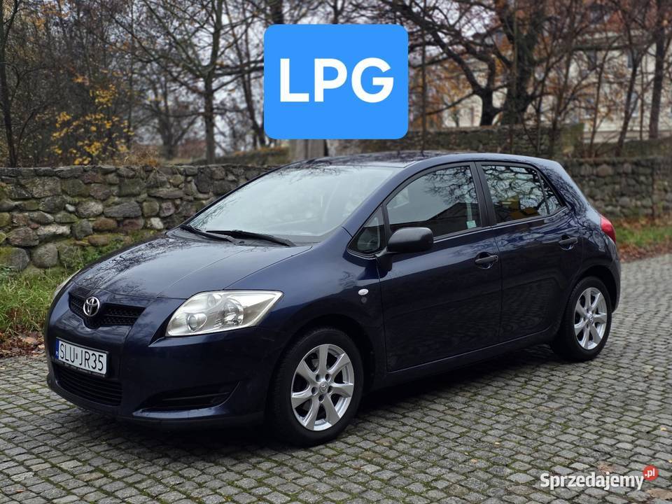 Toyota Auris 2007r 14 lpg hak Polski Salon Motoryzacja lubuskie Żary