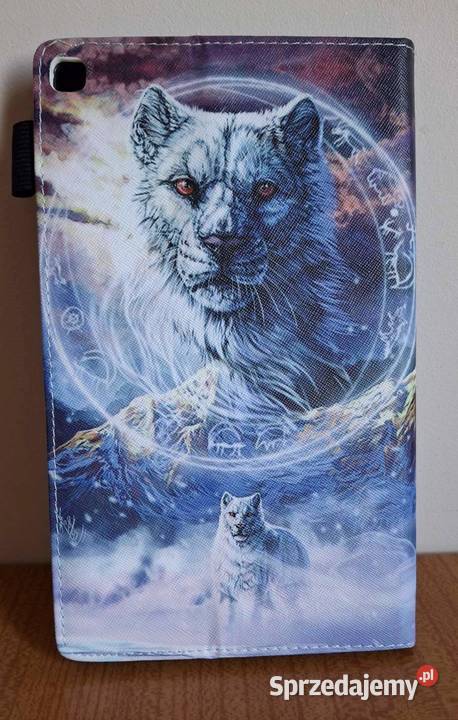 Etui na tablet z wizerunkiem wilka Lublin