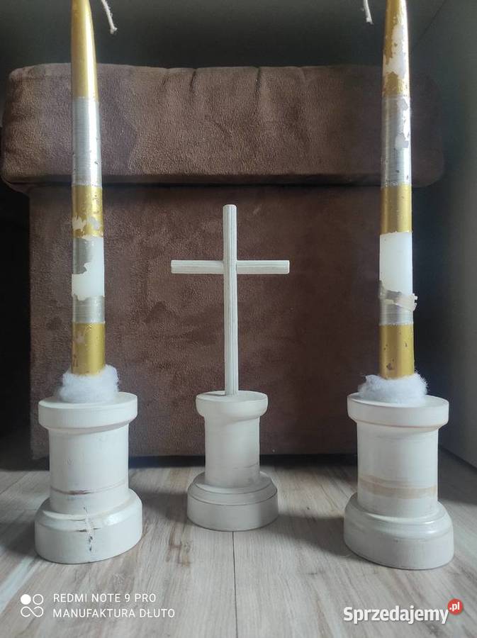 Świeczniki kolędowe komplet kolędowy świeczniki