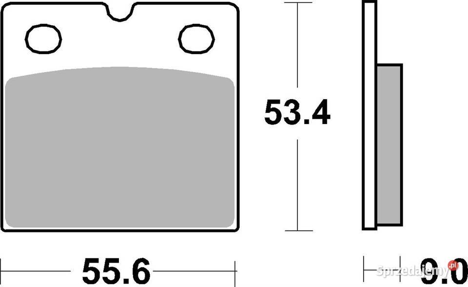 Klocki hamulcowe SBS 506HF BENELLI Sei 4T Trzciel