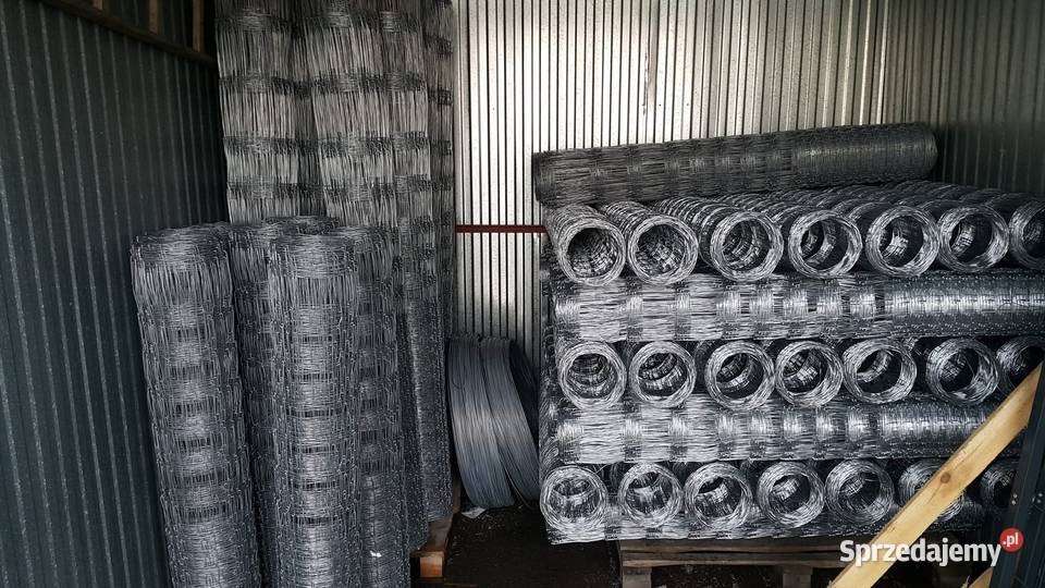Siatka leśna 50mb zagęszczana słupki leśne Miechów