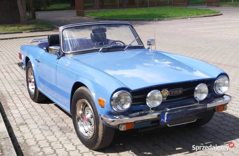 Triumph TR6 Cabrio kolekcjonerski benzyna