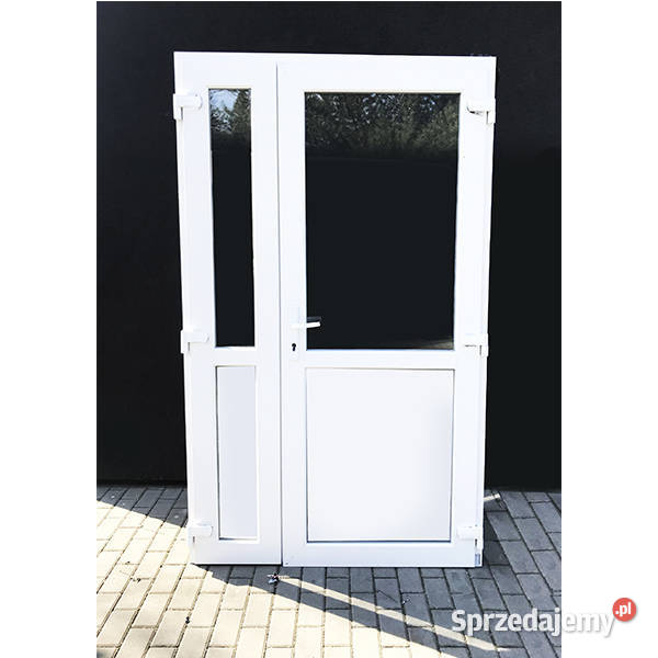 Drzwi wzmacniane 150x210 białe