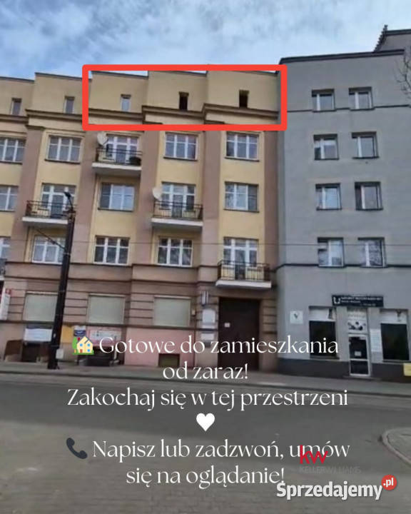 Mieszkanie 100m2 3 pokojowe Sosnowiec Liczba pokoi 3 śląskie