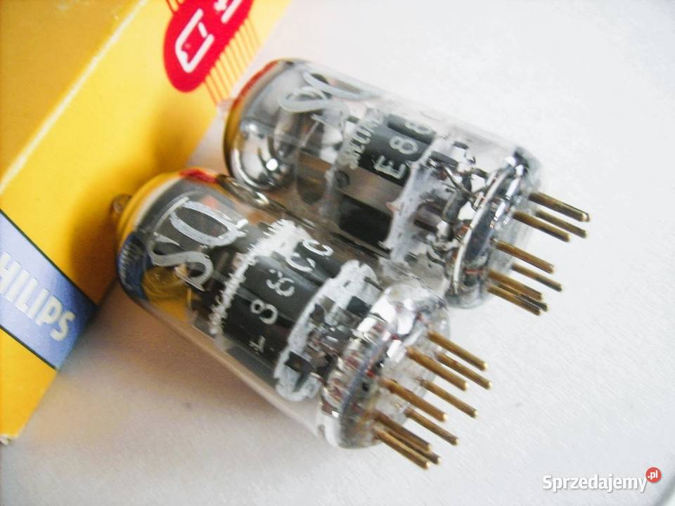 E88CC PHILIPS SQ GOLD PIN dobrana PARA z lat śląskie Porąbka sprzedam
