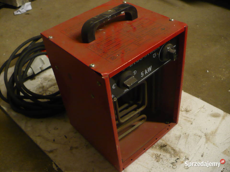 nagrzewnica elektryczna termowentylator piec Ogrzewanie łódzkie Poświętne