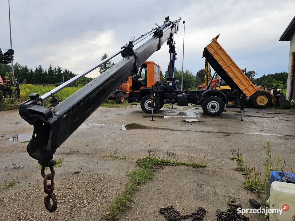 MAN L22 8 153 OFF ROAD duży HDS terenowy Dźwigi samochodowe dolnośląskie Lubin