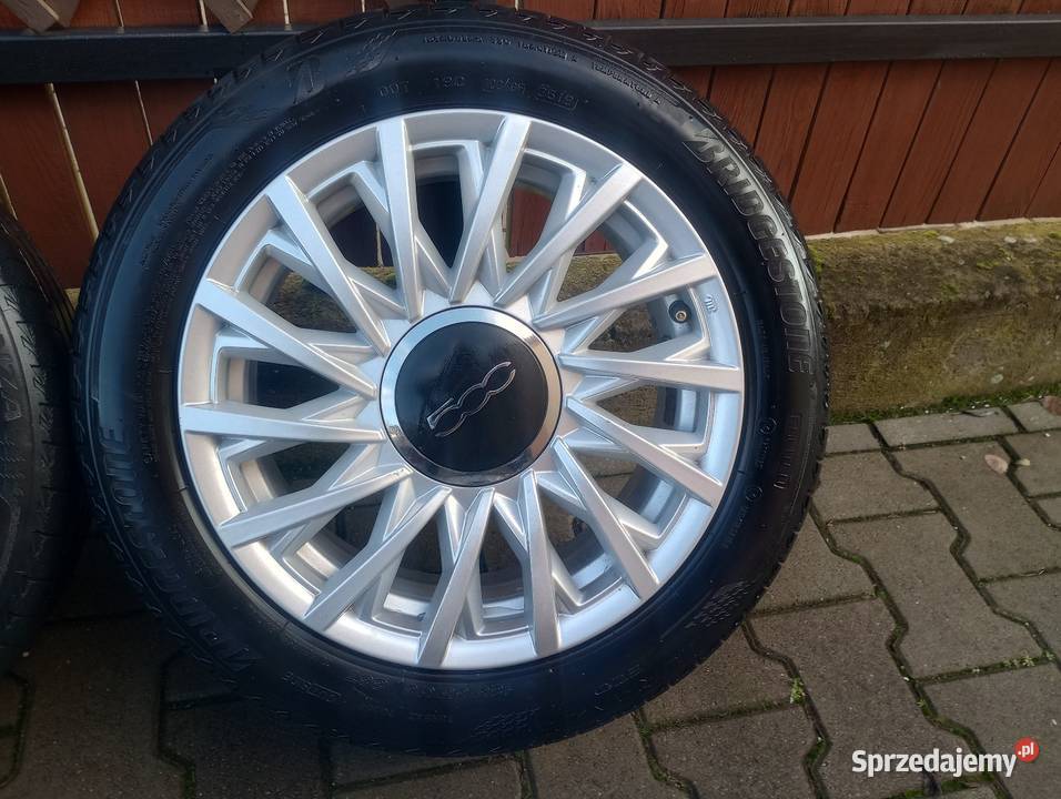 Alufelgi Fiat 500 Oryginalne 15 4x98 Doblo Włocławek