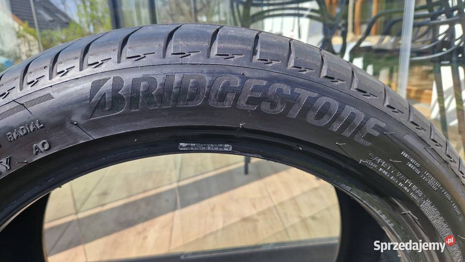 Bridgestone 24545R19Opony letnie 2 sztukiBieżnik Samochodowe Żory