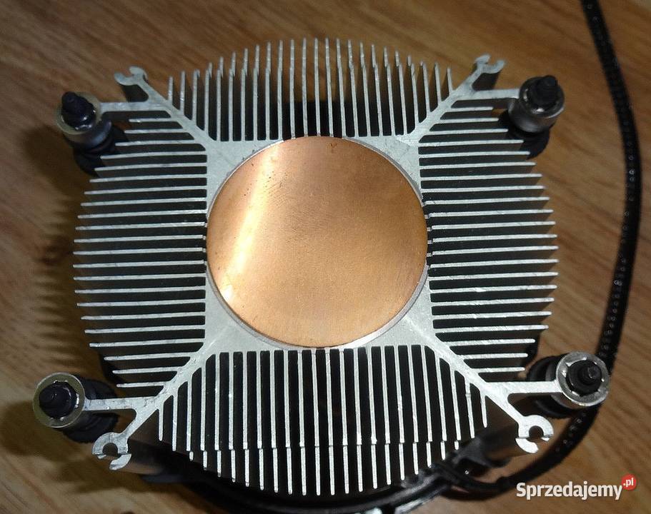 Radiator z wentylatorem podstawka 9 x 55 Szczecin