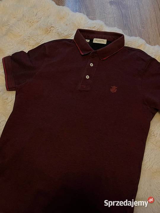 Elegancka koszulka Polo Selected Homme dolnośląskie Wrocław