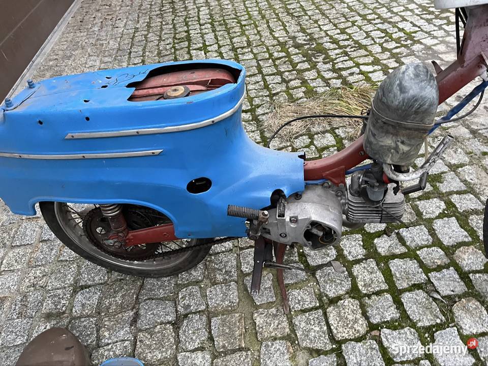 Jawa 50 kaczka z dokumentami projekt do
