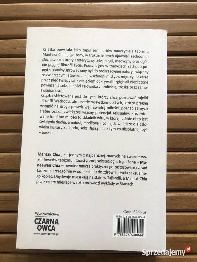 Mantak Chia Maneewan Chia Miłosny potencjał motywacja, rozwój osobisty mazowieckie Płock sprzedam